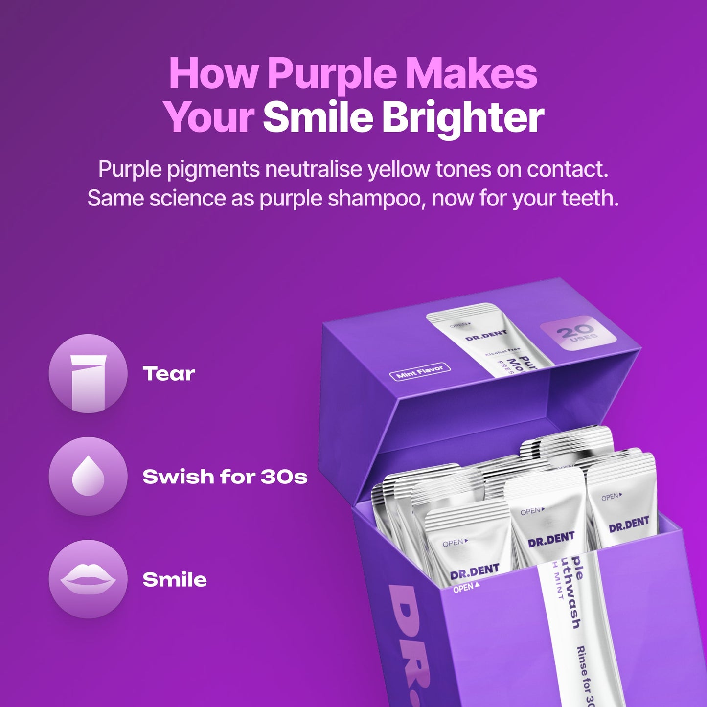 Dentley Purple Mouth Wash