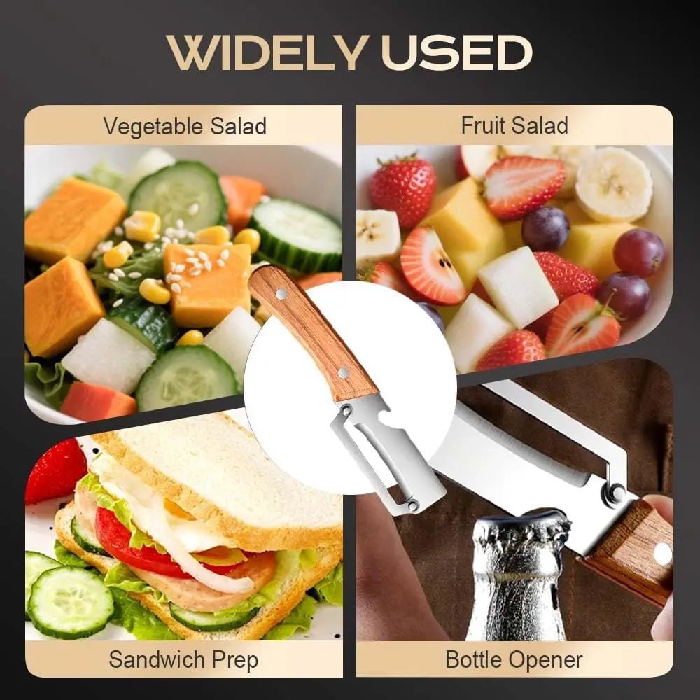 MULTIFUNCTIONAL  Ultra Sharp Vegetable Peeler & Cutter