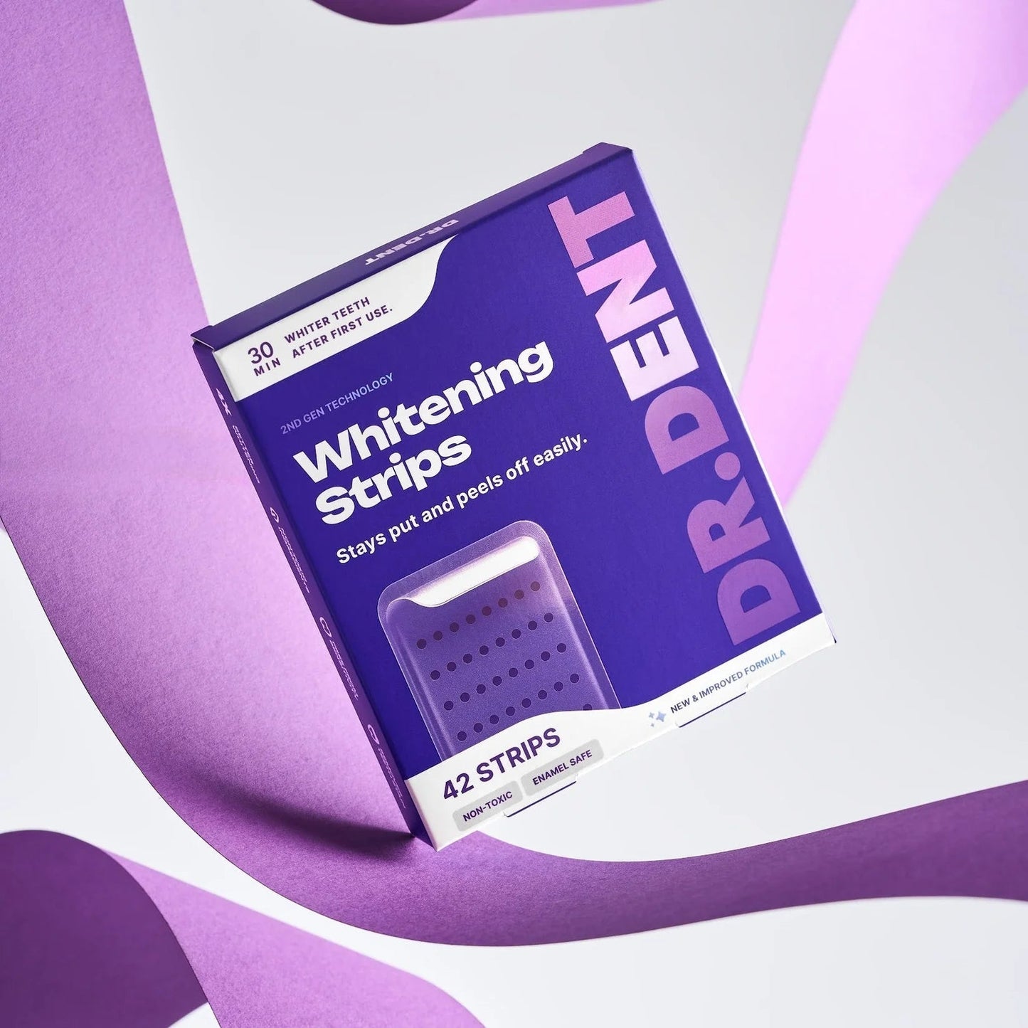 Dr. Dent Purple Teeth Whitening Strips