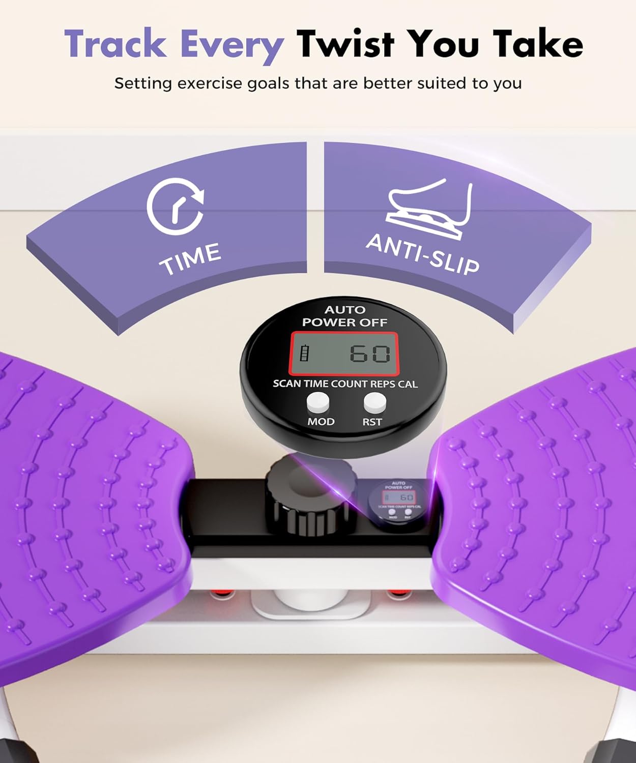 Standing Abdomen Waist Twisting Machine – Feature View