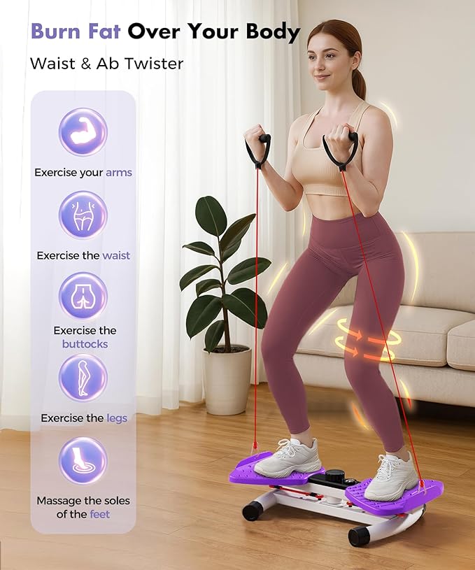 Standing Abdomen Waist Twisting Machine – Full View