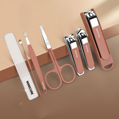 Portable Nail Clippers Set (7 Piece Set)