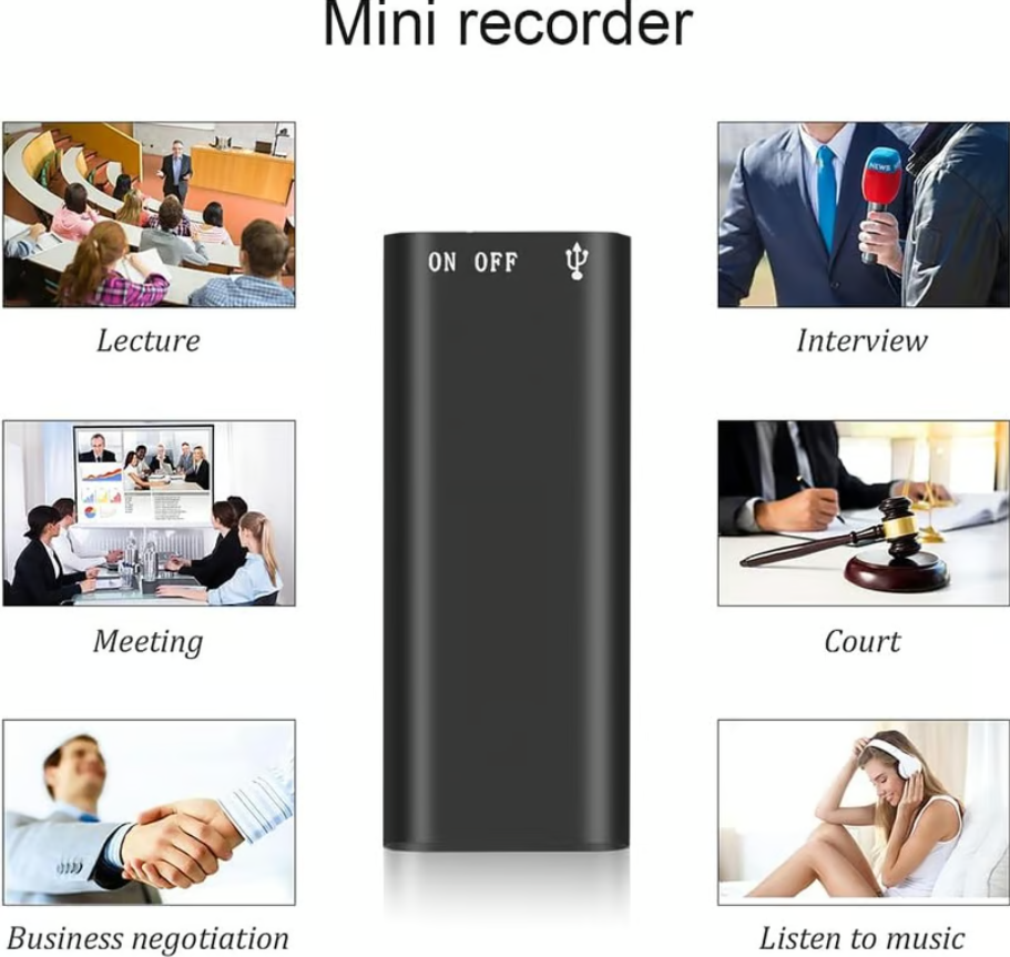 Last Day Of Discount 🔥 Secret Spy Recorder