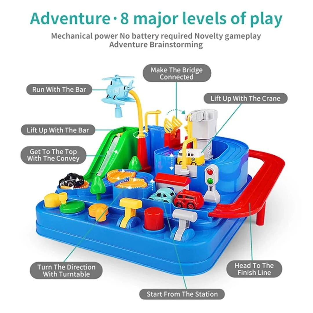SmartCity Circut - Interactive Transport Playset