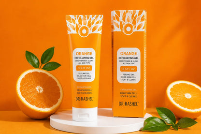 Orange Exfoliating Gel Brightening & Glow Formula