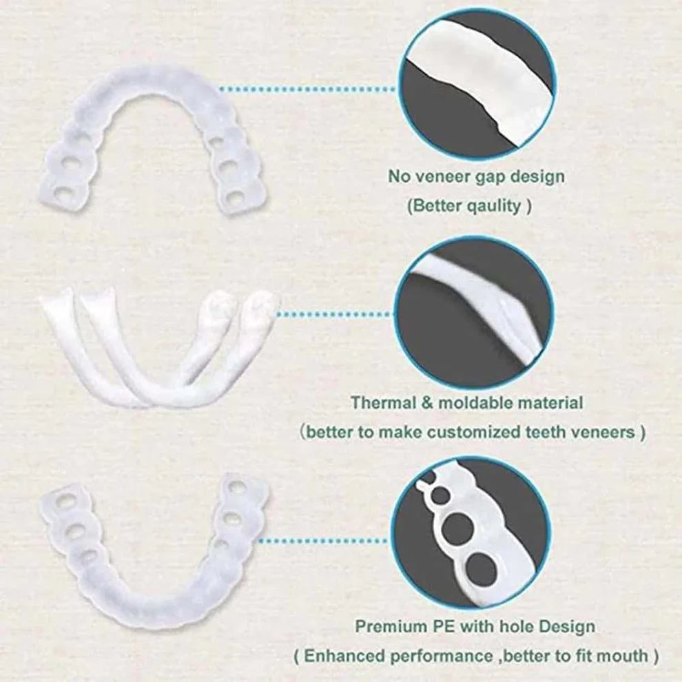 Snap in Teeth for Men and Women | الأسنان التركيب الفوري للرجال والنساء